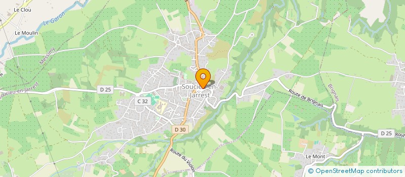 localisation de l'entreprise MONSIEUR FITIM PECI  SOUCIEU-EN-JARREST