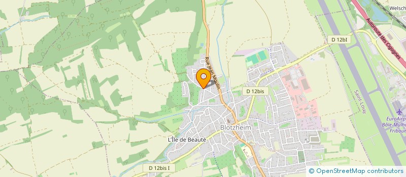 localisation de l'entreprise MONSIEUR FITIM SALIU  BLOTZHEIM