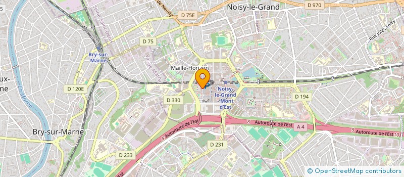 localisation de l'entreprise MONSIEUR FLABOU AMARA BAKAYAKO  NOISY-LE-GRAND