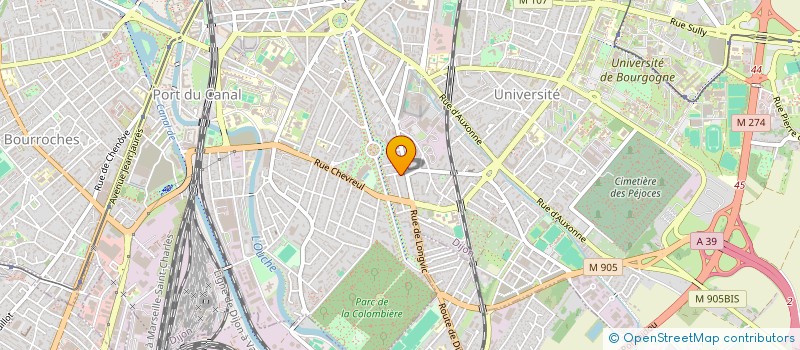 localisation de l'entreprise MONSIEUR FLAMUR BAJRAKTARI à DIJON