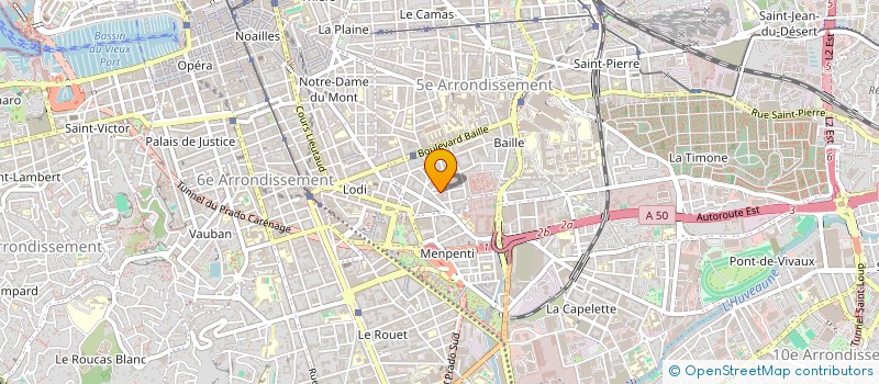 localisation de l'entreprise MONSIEUR FLAMUR FETAHU à MARSEILLE