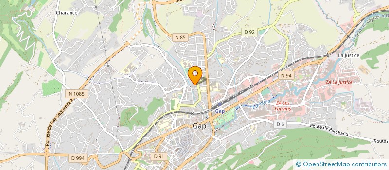 localisation de l'entreprise MONSIEUR FLAURY BERMOND  GAP