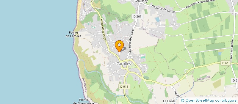 localisation de l'entreprise MONSIEUR FLAVIAN ALTMAYER  CAROLLES