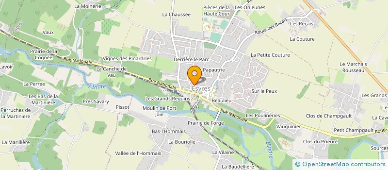 localisation de l'entreprise MONSIEUR FLAVIEN ALIBRAND  ESVRES