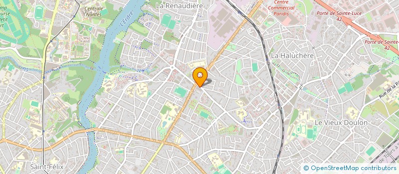 localisation de l'entreprise MONSIEUR FLAVIEN AUVRAY à NANTES