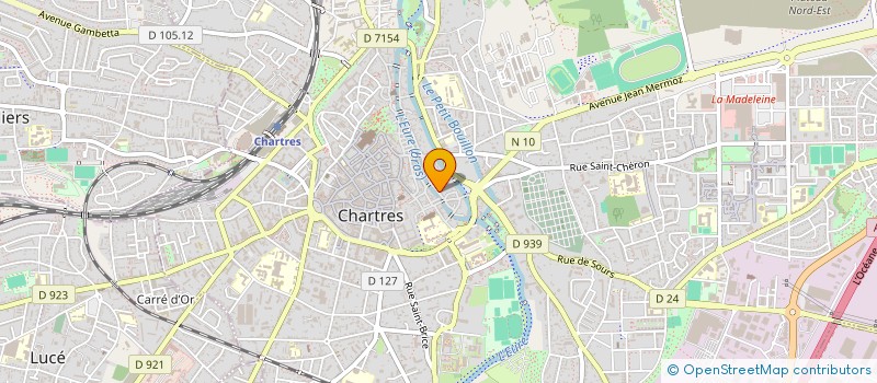localisation de l'entreprise MONSIEUR FLAVIEN BABIN à CHARTRES