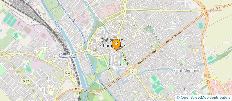 localisation de l'entreprise MONSIEUR FLAVIEN BAILLE  CHALONS-EN-CHAMPAGNE