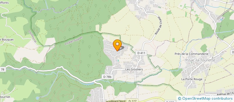 localisation de l'entreprise MONSIEUR FLAVIEN BASTER  CHATEL-GUYON