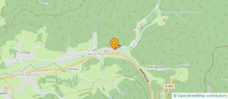 localisation de l'entreprise MONSIEUR FLAVIEN BREISTROFFER  WISEMBACH