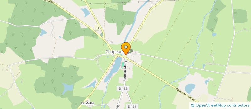 localisation de l'entreprise MONSIEUR FLAVIEN BRENON  CHAPEAU