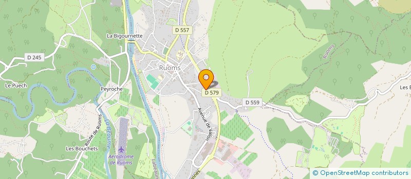 localisation de l'entreprise MONSIEUR FLAVIEN BRISSONNET à SAINT-ALBAN-AURIOLLES
