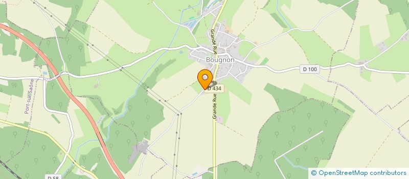 localisation de l'entreprise MONSIEUR FLAVIEN BUCHETET  BOUGNON