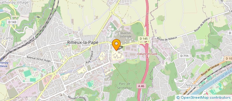 localisation de l'entreprise MONSIEUR FLAVIEN BUFFET à CHAMBERY