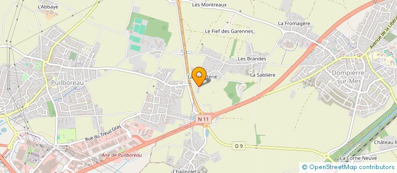 localisation de l'entreprise MONSIEUR FLAVIEN CADET à DOMPIERRE-SUR-MER