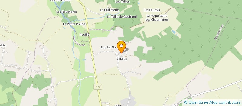 localisation de l'entreprise MONSIEUR FLAVIEN CANALS  MONTHOIRON