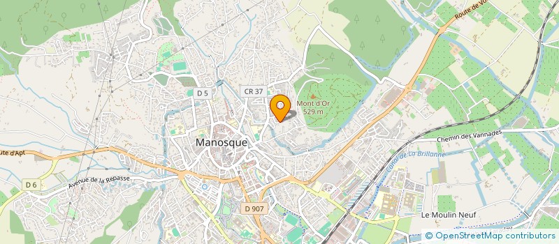localisation de l'entreprise MONSIEUR FLAVIEN CHAUSSEGROS à MANOSQUE