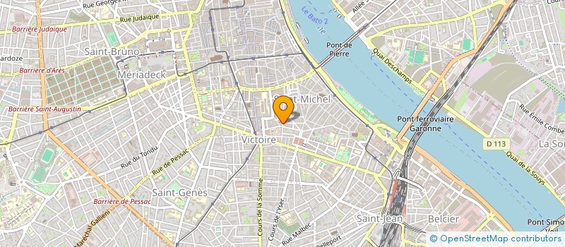 localisation de l'entreprise MONSIEUR FLAVIEN COGNARD  BORDEAUX