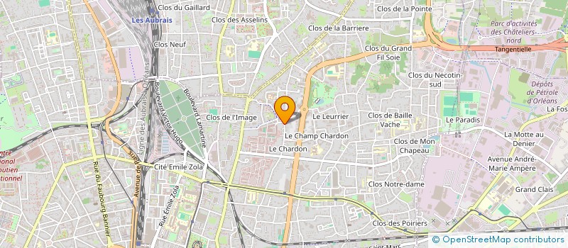 localisation de l'entreprise MONSIEUR FLAVIEN DELAHAIE à ORLEANS