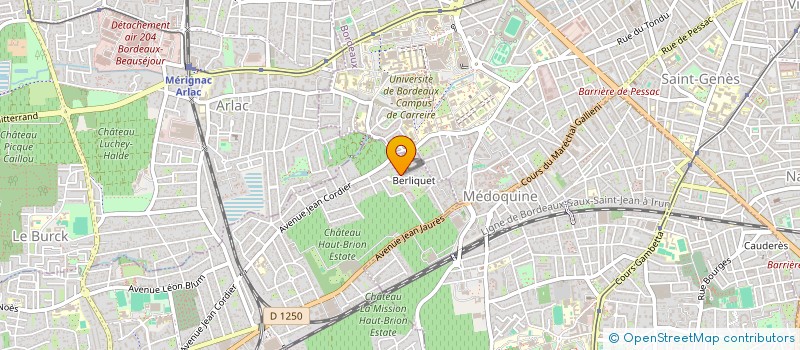 localisation de l'entreprise MONSIEUR FLAVIEN DORE à PESSAC