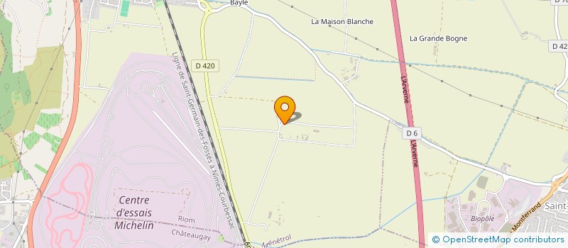 localisation de l'entreprise MONSIEUR FLAVIEN DUCROTOY  CHANONAT