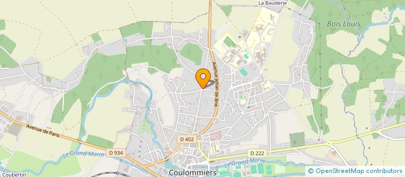 localisation de l'entreprise MONSIEUR FLAVIEN DUDICOURT à COULOMMIERS