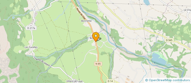 localisation de l'entreprise MONSIEUR FLAVIEN DUMONTEIL  LAYE