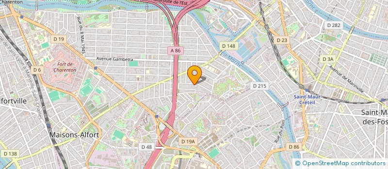 localisation de l'entreprise MONSIEUR FLAVIEN DUPONT  MAISONS-ALFORT
