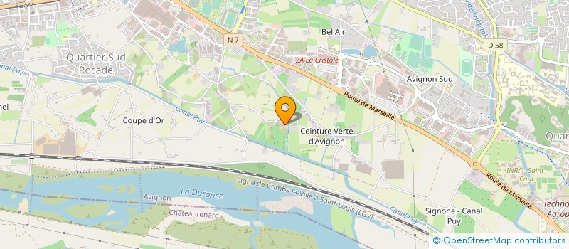 localisation de l'entreprise MONSIEUR FLAVIEN FABIANI  AVIGNON