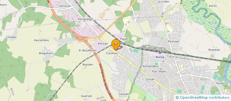 localisation de l'entreprise MONSIEUR FLAVIEN FAUCONNIER  SAINT-PHILIBERT