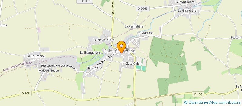 localisation de l'entreprise MONSIEUR FLAVIEN FAUSTINO à SAINT-CHRISTOPHE
