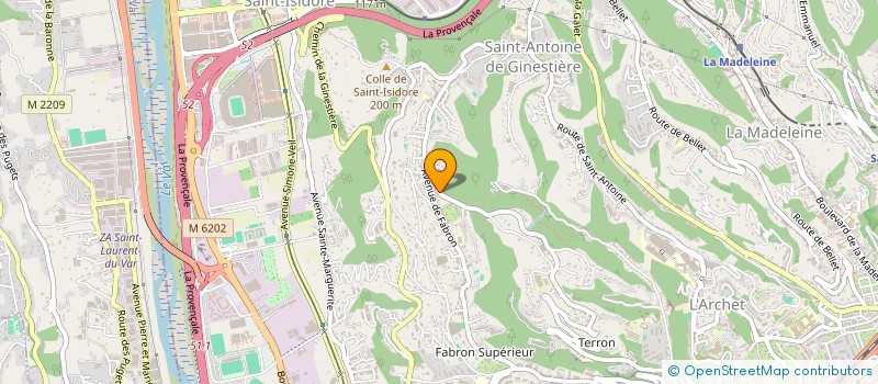 localisation de l'entreprise MONSIEUR FLAVIEN FEIX  NICE