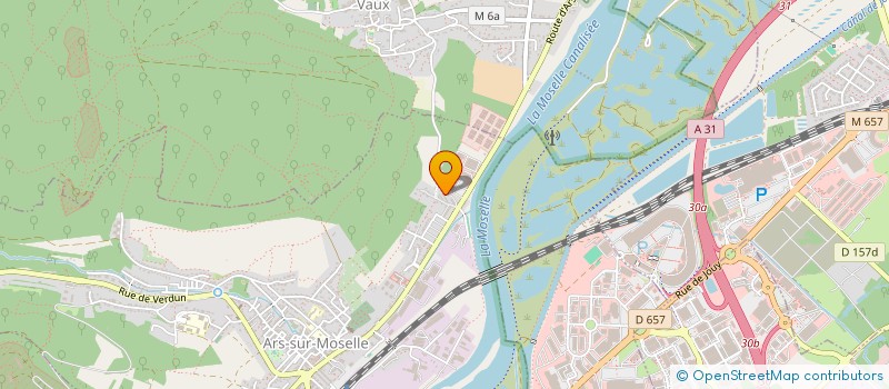 localisation de l'entreprise MONSIEUR FLAVIEN FOLNY  ARS-SUR-MOSELLE