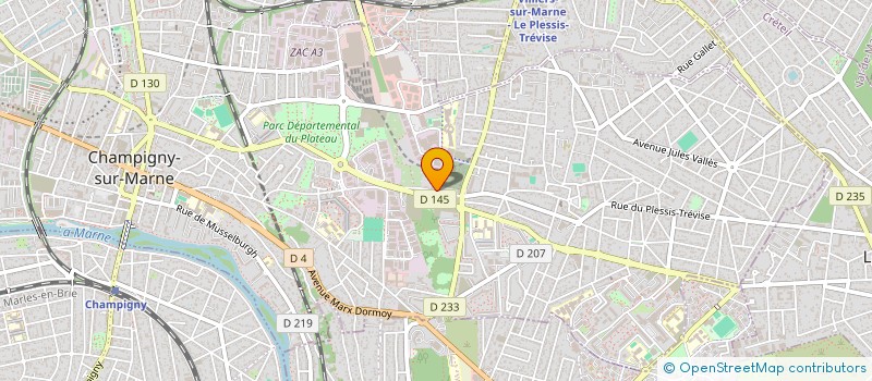 localisation de l'entreprise MONSIEUR FLAVIEN FREITAS à CHAMPIGNY-SUR-MARNE