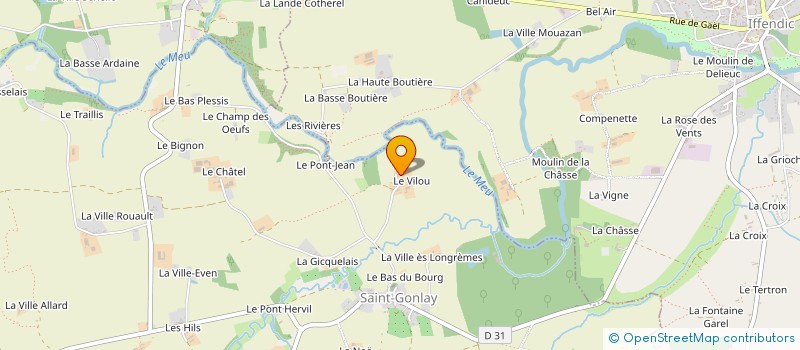 localisation de l'entreprise MONSIEUR FLAVIEN FUSEY à SAINT-GONLAY