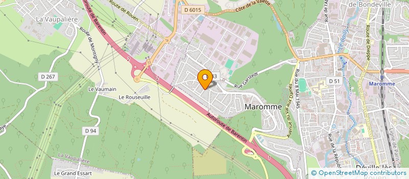 localisation de l'entreprise MONSIEUR FLAVIEN GIRARD  MAROMME