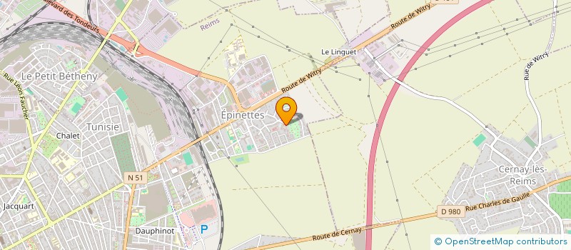 localisation de l'entreprise MONSIEUR FLAVIEN HELSTROFFER  REIMS