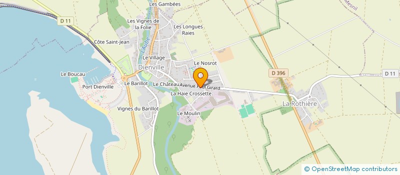 localisation de l'entreprise MONSIEUR FLAVIEN JANCAR  DIENVILLE