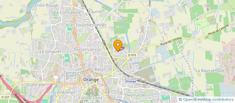 localisation de l'entreprise MONSIEUR FLAVIEN LADREYT à ORANGE