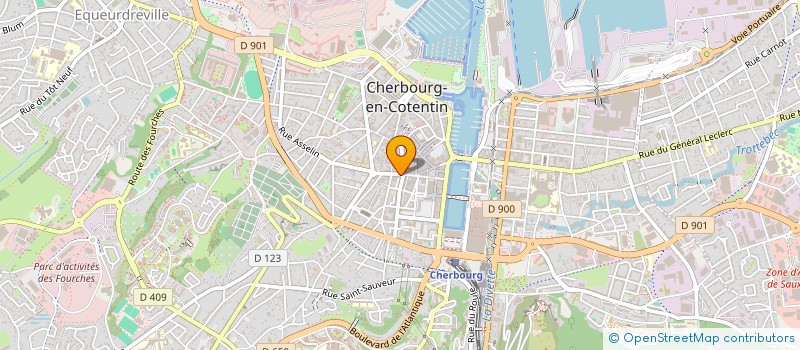 localisation de l'entreprise MONSIEUR FLAVIEN LE GOFF à CHERBOURG-EN-COTENTIN