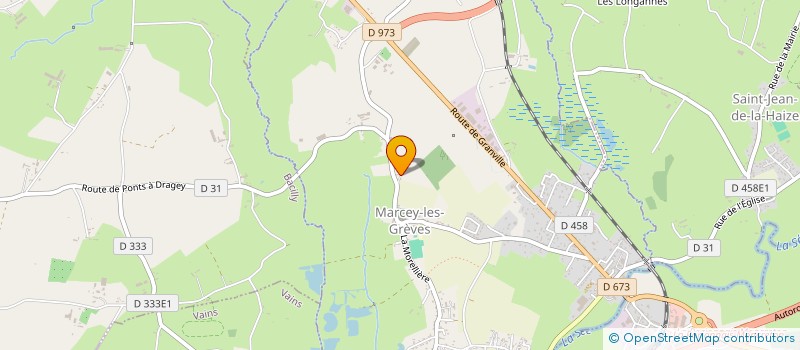 localisation de l'entreprise MONSIEUR FLAVIEN LEFRANCOIS  MARCEY-LES-GREVES