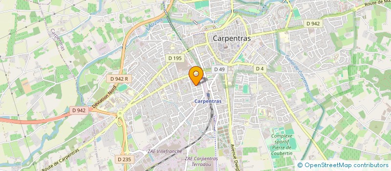 localisation de l'entreprise MONSIEUR FLAVIEN LOCHE  CARPENTRAS