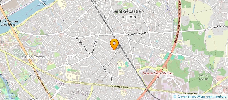 localisation de l'entreprise MONSIEUR FLAVIEN MAGLIULO  SAINT-SEBASTIEN-SUR-LOIRE
