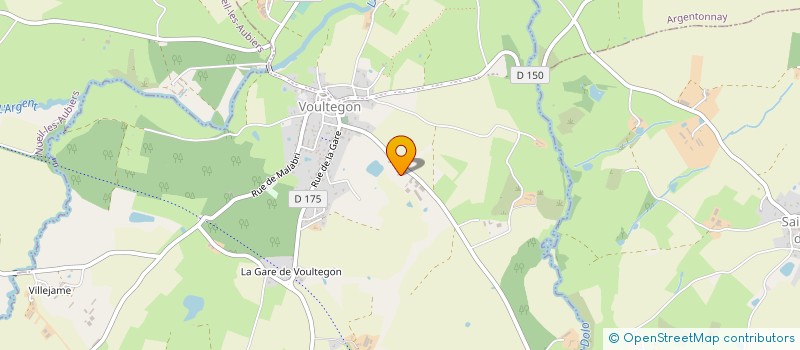 localisation de l'entreprise MONSIEUR FLAVIEN MARY à ARGENTONNAY
