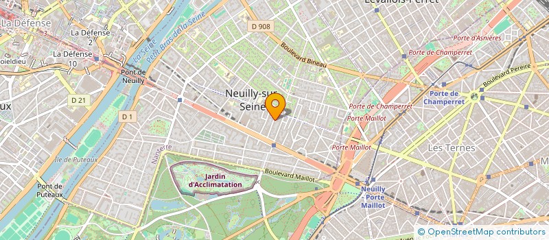 localisation de l'entreprise MONSIEUR FLAVIEN MASSON à NEUILLY-SUR-SEINE