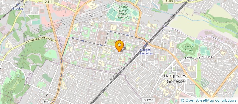 localisation de l'entreprise MONSIEUR FLAVIEN MASSUNDA  SARCELLES