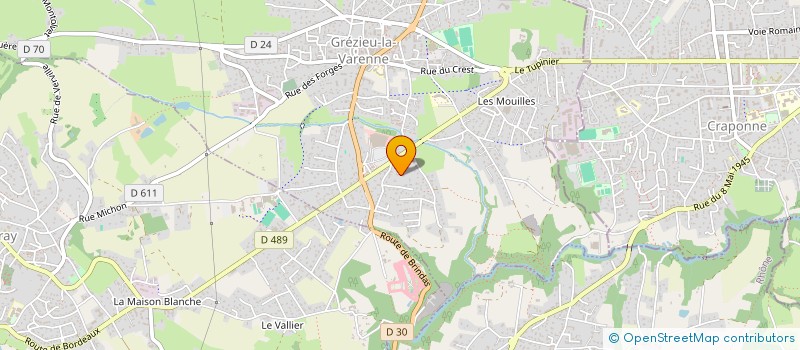 localisation de l'entreprise MONSIEUR FLAVIEN MATHOREL à L'ARBRESLE