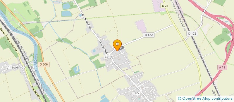 localisation de l'entreprise MONSIEUR FLAVIEN MILLET  EVRY