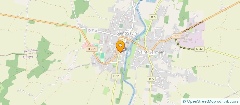 localisation de l'entreprise MONSIEUR FLAVIEN MONET  ANTIGNY