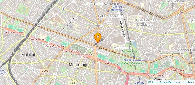 localisation de l'entreprise MONSIEUR FLAVIEN MOUCHELET à COURBEVOIE