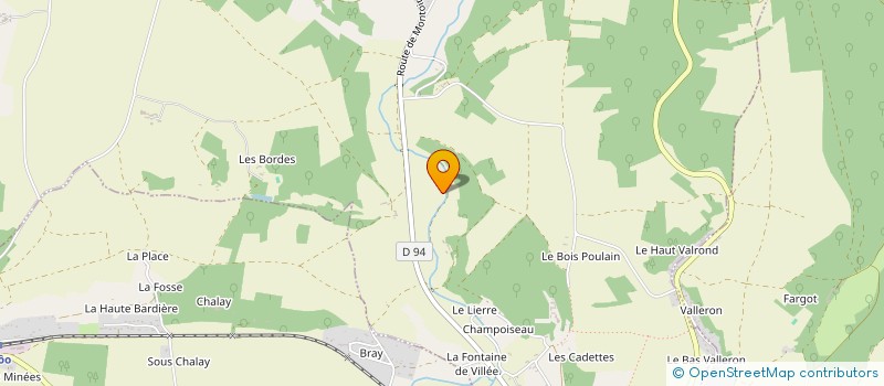 localisation de l'entreprise MONSIEUR FLAVIEN PERROUX  ARTINS